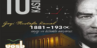 UOSB 10 Kasım Mesajı