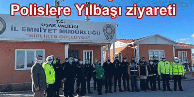 Vali Kocabıyık'tan Polislere yeni yıl ziyareti