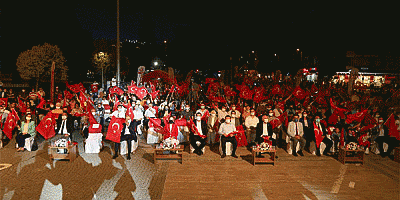 15 Temmuz Uşak Meydanı'nda anıldı
