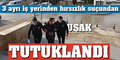 3 AYRI İŞ YERİNDEN HIRSIZLIK YAPTI,SONUNCU'SUNDA  POLİSE YAKALANDI..