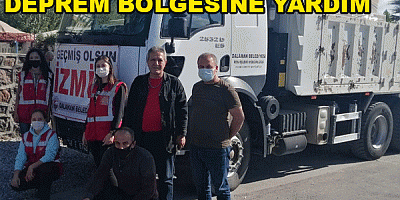 DALAMAN BELEDİYESİ'NDEN DEPREM BÖLGESİNE YARDIM