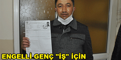 ENGELLİ GENÇ 