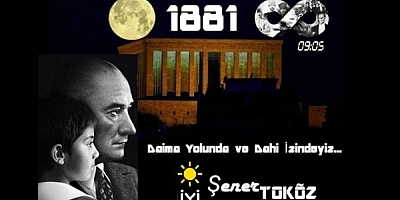 İyi Parti Uşak İl Başkanı Şener Toköz 10 Kasım Mesajı 