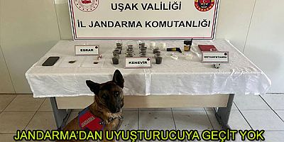 Jandarmadan uyuşturucuya geçit yok