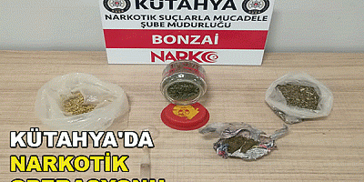 KÜTAHYA'DA NARKOTİK OPERASYONU