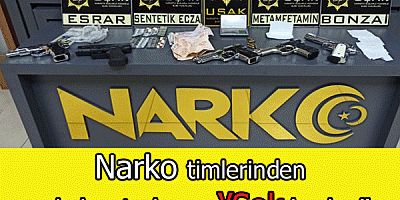  Narkotik timlerinden sokak satıcılarına ‘’Şok baskın’’