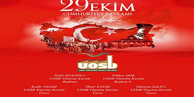 UOSB 29 Ekim Cumhuriyet Bayramı Mesajı