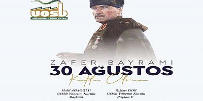 OSB  30 Ağustos Zafer Bayramı Mesajı