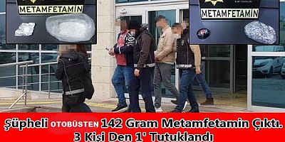   Otobüsle uyuşturucu götüren 3 yolcu Narko timlerince gözaltına alındı