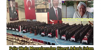 Polis Okulu Mezunlarından Cüneyt Arkın’a Selam