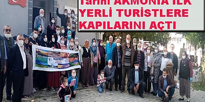 Tarihi AKMONİA ilk Turistlere Kapılarını Açtı