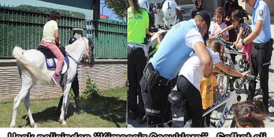 Uşak polisinden ‘’Kimsesiz Çocuklara’’ Şefkat eli