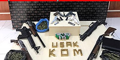 UŞAK POLİSİNDEN ŞAFAK OPERASYONU