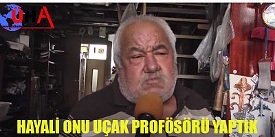 UŞAKLI Mucit Uğur Kavcı'nın  uçak Tutkusu onu uçak Profesörü yaptı.