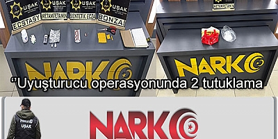 ‘’Uyuşturucu operasyonunda 2 tutuklama