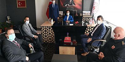 Vali Funda Kocabıyık, Çocuk Trafik Eğitim Parkı inşaat alanında incelemelerde bulundu