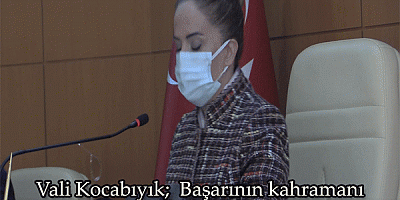 Vali Kocabıyık;  Başarının kahramanı  şüphesiz vatandaşlarımızdır.
