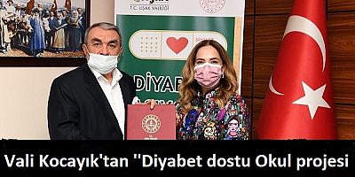 Vali Kocabıyık'tan ''Diyabet dostu okul projesi 