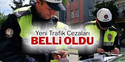 Yeni Trafik Cezaları Belli Oldu!